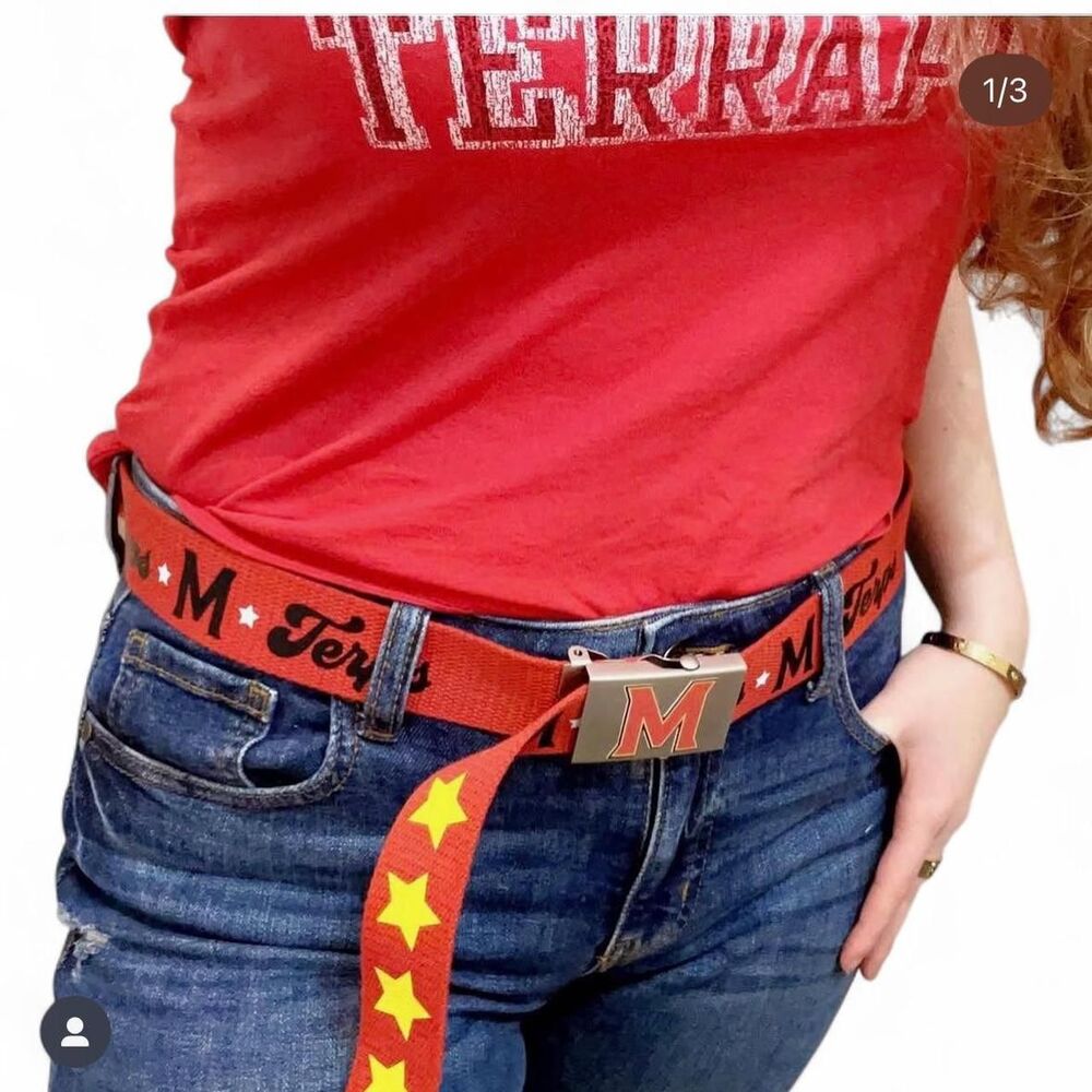 Ncaa Women's Red Belt